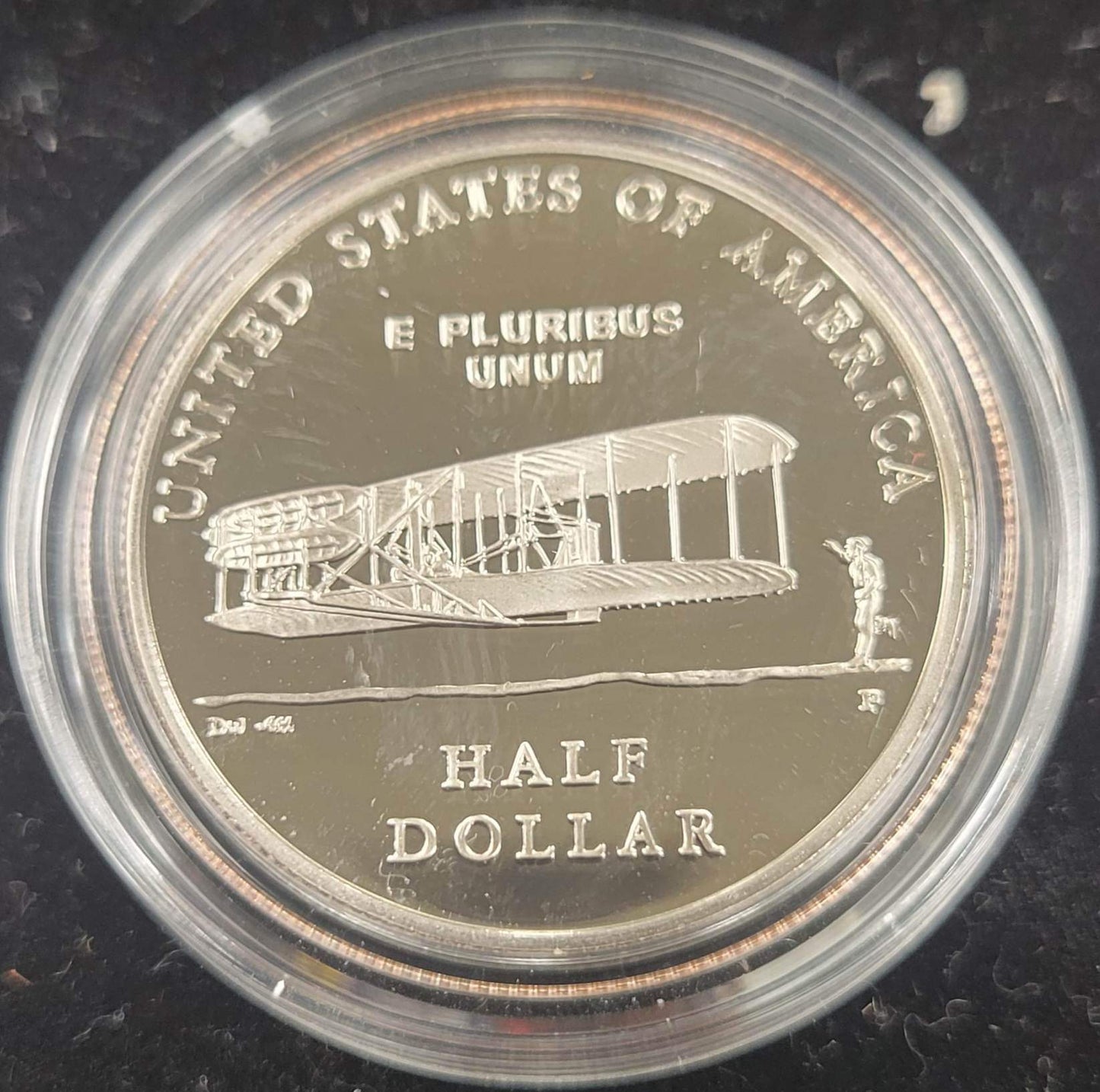 2003 First Flight Centennial Commemorative Proof Clad Half Dollar Coin 50c