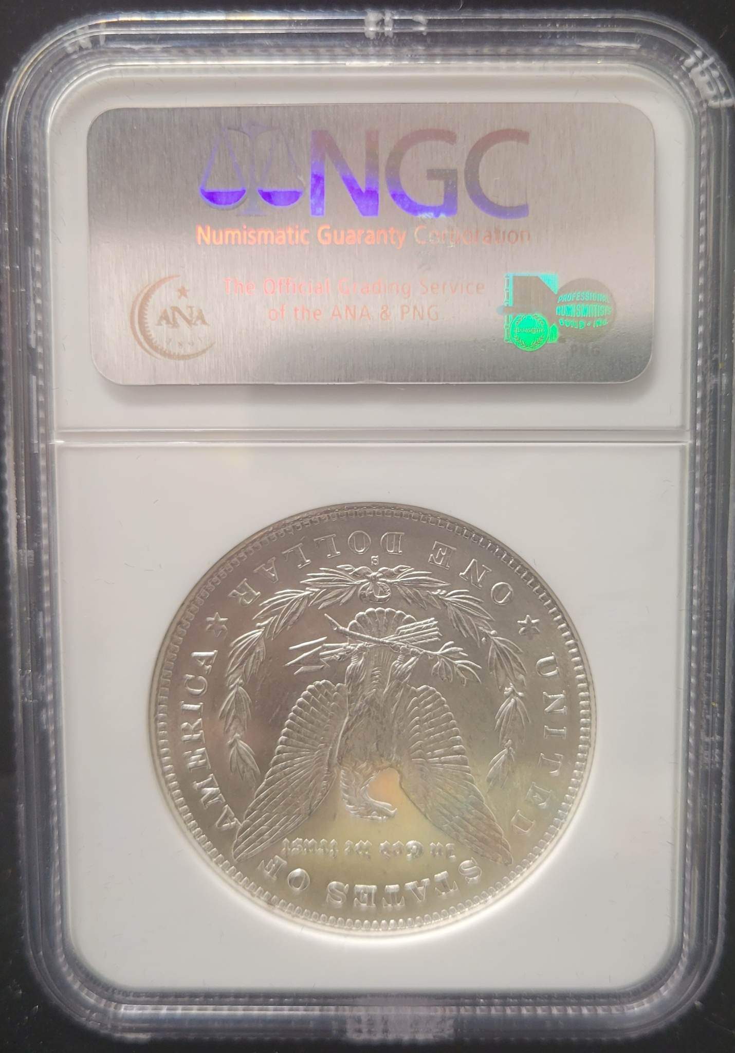 1878-S Morgan Silver Dollar NGC MS62 certified $1