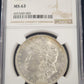 1882-O Morgan Silver Dollar NGC certified MS63 $1