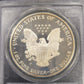 1996-P American Silver Eagle PCGS certified PR69DCAM $1