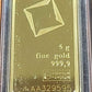 5 Gram Gold Valcambi Bar (W/Assay)