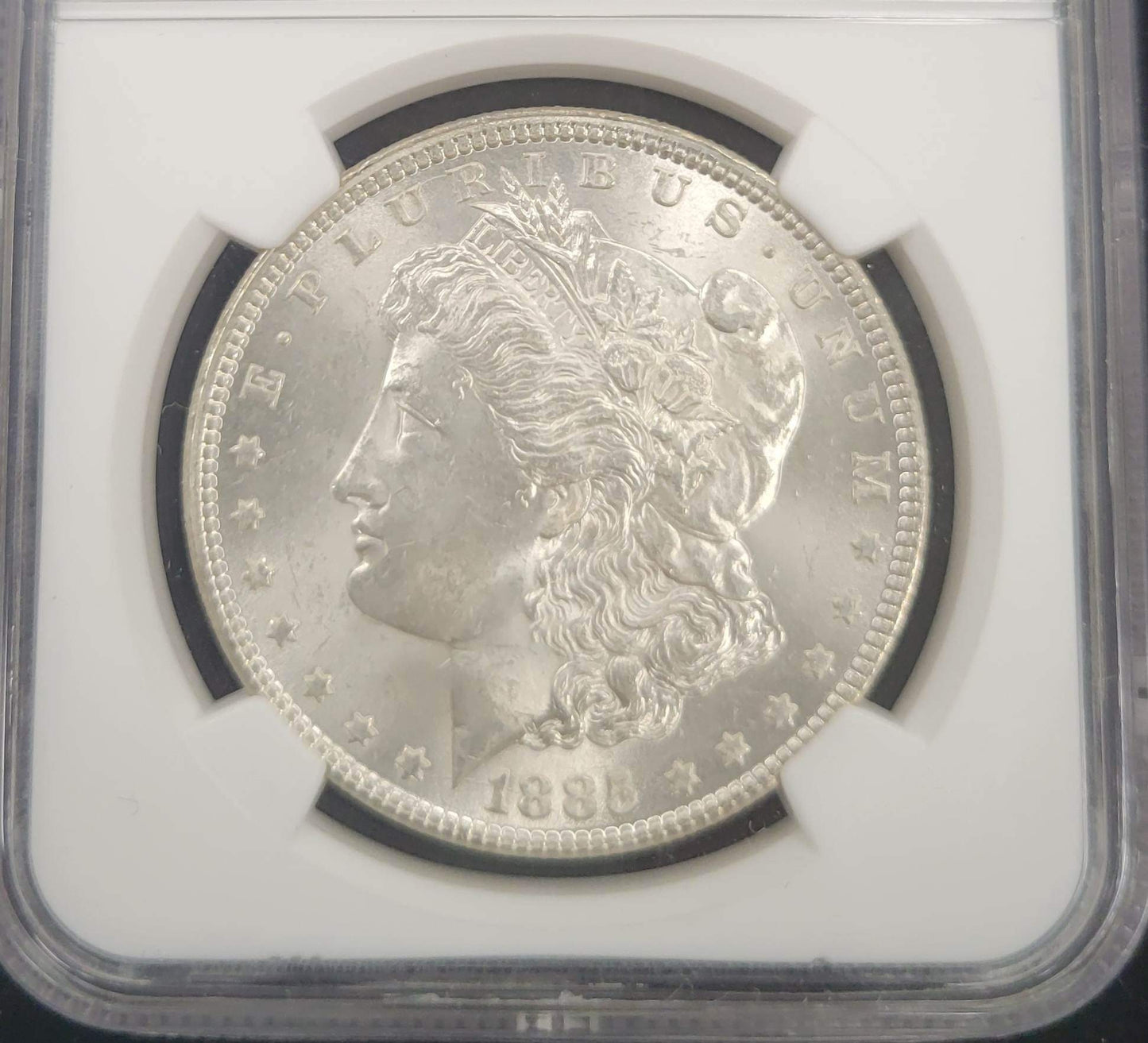 1886 Morgan Silver Dollar NGC MS63 $1