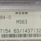 1884-O Morgan Silver Dollar PCGS MS63 certified $1